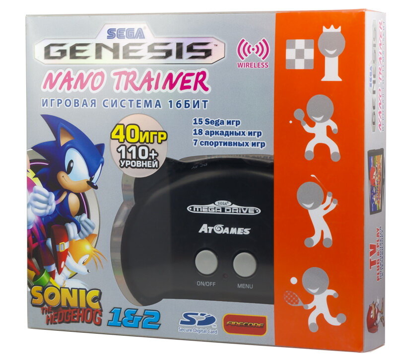   SEGA Genesis Nano Trainer + 40  