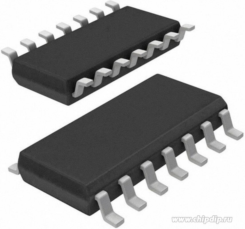 LM339DR Счетверенный дифференциальный компаратор [SOIC-14]