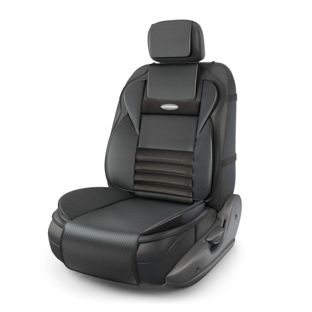 Накидка анатомическая на сиденье Multi Comfort (экокожа) MLT-320G BK