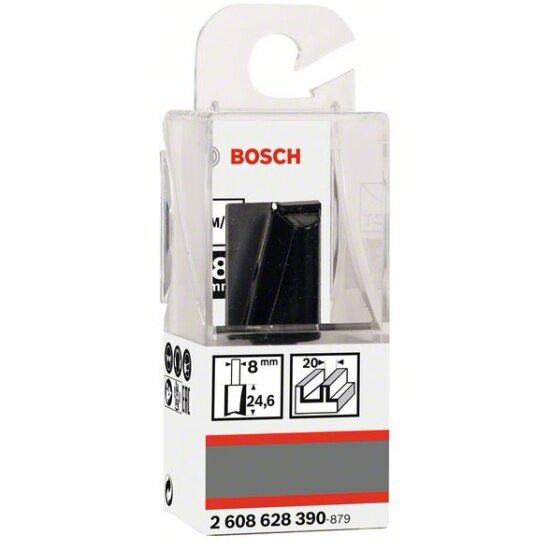 Фреза пазовая BOSCH Std S8/D20/L25