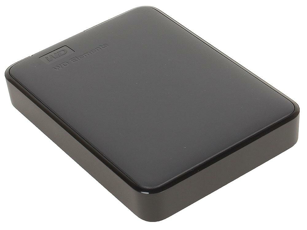 Внешний жесткий диск 4Tb WD Elements Portable WDBU6Y0040BBK-WESN (2.5", USB 3.0, Black)