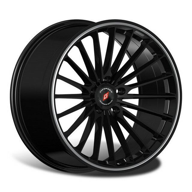 Колесный диск Inforged IFG36 8.5x20/5x112 D66.6 ET32 MATT BLACK UNDERCUT LIP