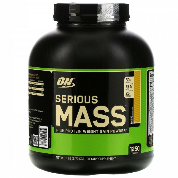 Optimum Nutrition Гейнер Optimum Nutrition Serious Mass (2720 г) банан