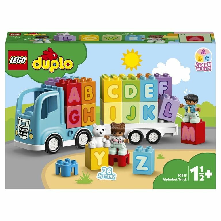 LEGO Duplo Town Конструктор Грузовик Алфавит, 10915