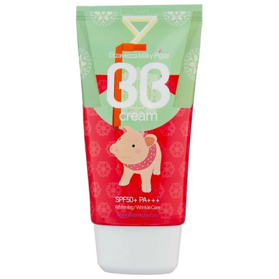 ББ-крем с гиалуроновой кислотой и коллагеном Elizavecca Milky Piggy BB Cream SPF50