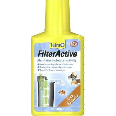 Tetra FilterActive кондиционер для поддержания биологической среды 100 мл .