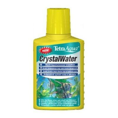 Капли Tetra Aqua CrystalWater Препарат для подготовки кристально чистой воды 100мл, 119гр. (3 штуки)