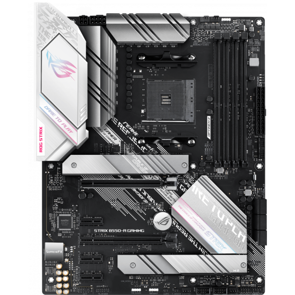 Материнская плата ASUS ROG STRIX B550-A GAMING, Socket AM4, B550, 4*DDR4, HDMI+DP, CrossFireX, SATA3 + RAID, Audio, 2,5Gb LAN, USB 3.2*8, USB 2.0*6, A
