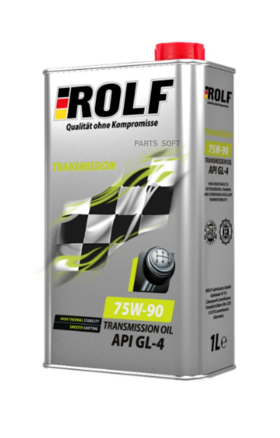 ROLF 322308 Масло трансмиссионное ROLF Transmission SAE 75W-90 1 л 322308