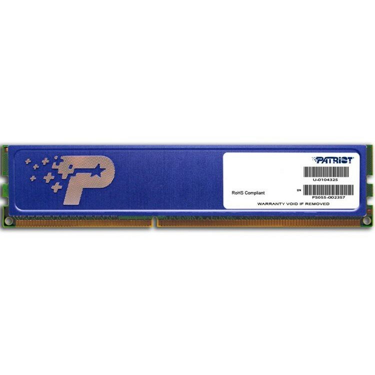 Patriot DDR3 DIMM 8GB PC3-12800 1600MHz PSD38G16002H