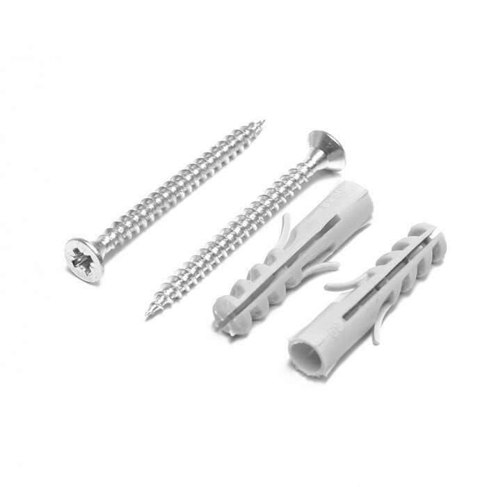 фото Дюбель-гвоздь "тундра", распорный, тип "евро", полипропиленовый, без манжеты, 6х30 мм, 15 шт