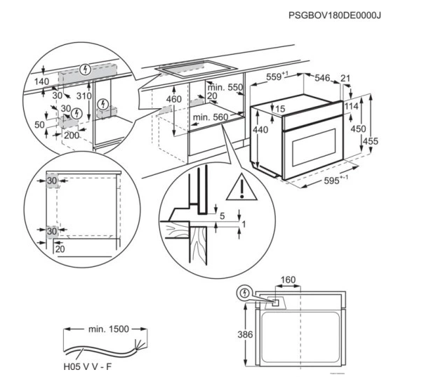 Микроволновая печь встраиваемая ELECTROLUX EVK8E00V - фотография № 2