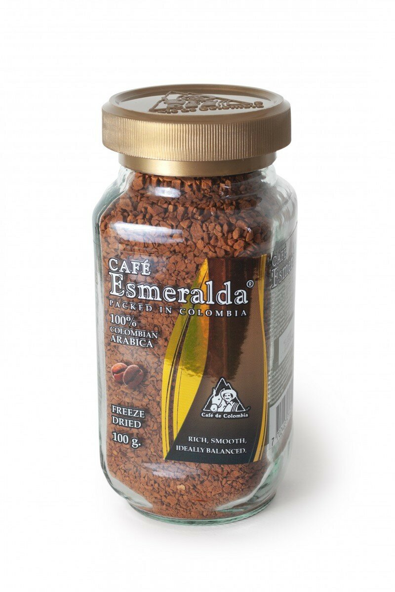 Кофе сублимированный - Cafe Esmeralda, 100 г.