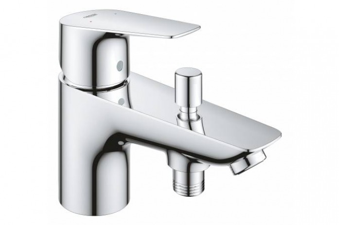 Смеситель на борт ванны GROHE BauEdge 23562001GR хром