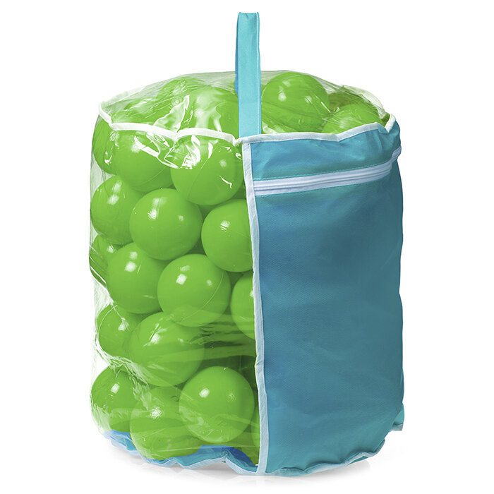 Набор шариков BabyStyle (зеленый, 120 шт/d 8 см) 2-270-2022 - фотография № 3