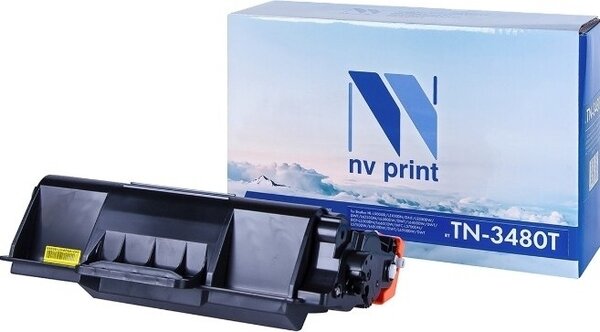 Картридж NV Print Tn-3480t для Brother Hl-l5000d/l5100dn/l5200dw/l6250dn/l6300dw/l6400dw/dcp-l5500dn .