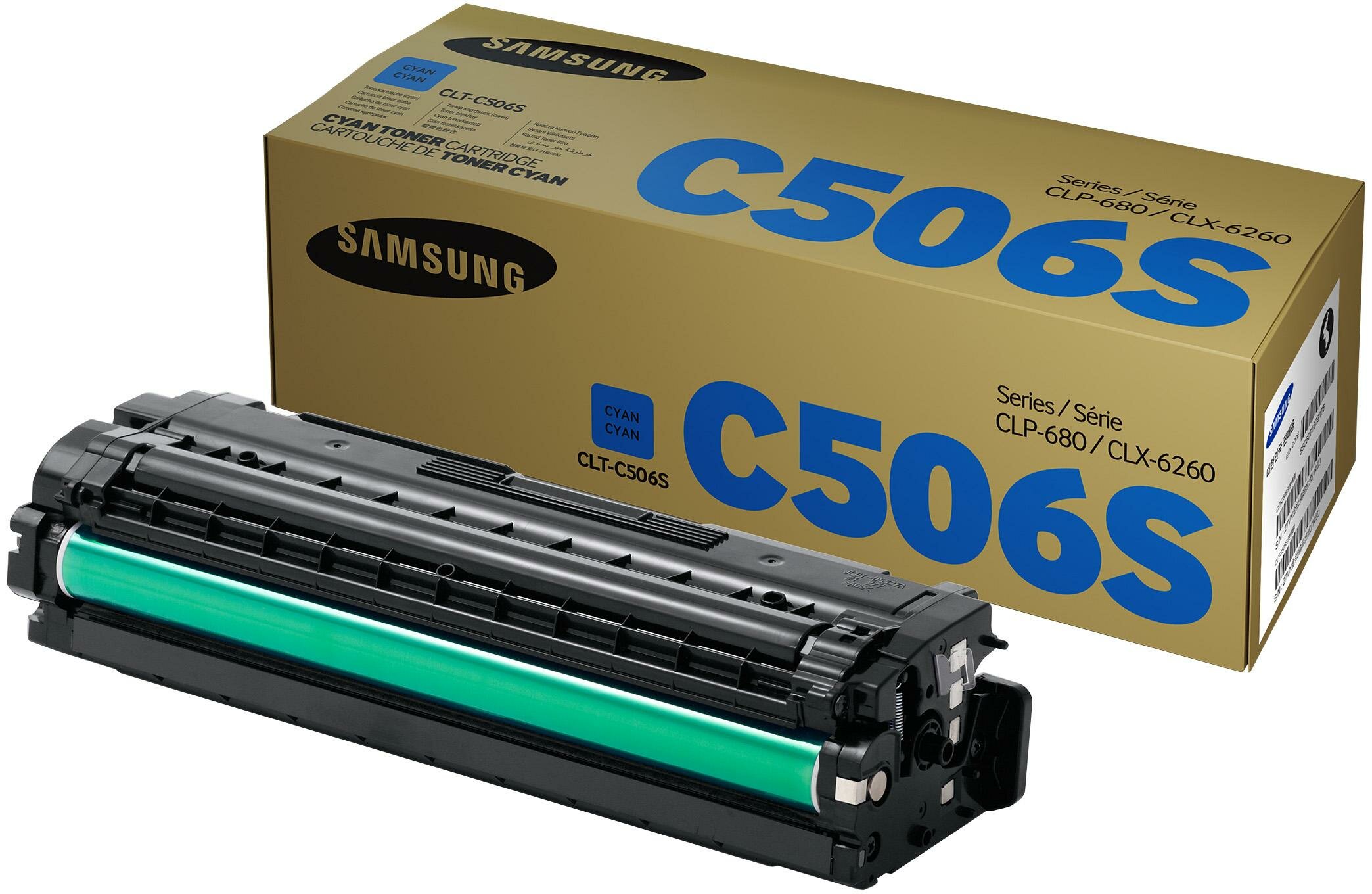Картридж Samsung CLT-C506S 1500стр Голубой