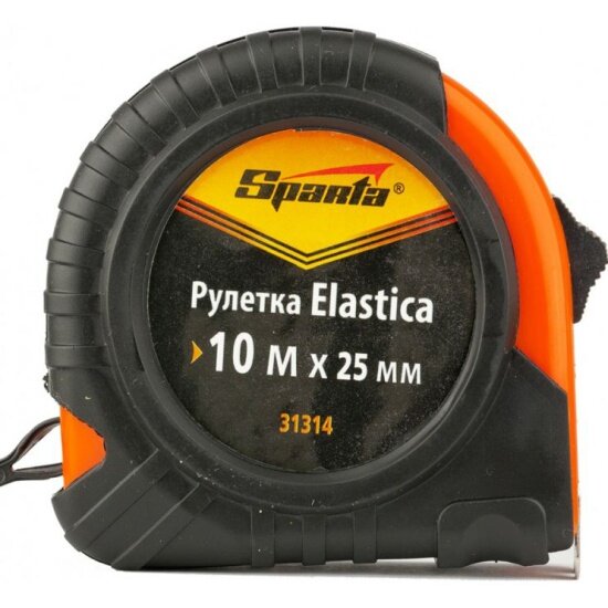 Рулетка SPARTA 31314, Elastica, 10 м х 25 мм