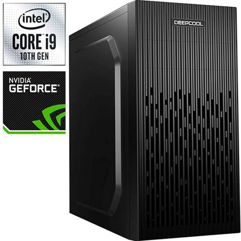 Компьютер PRO-1718684 Intel Core i9-10900KF 3700МГц, Intel B560, 32Гб DDR4 3200МГц, NVIDIA GeForce GTX 1630 4Гб, SSD 1Тб, 500Вт, Mini-Tower