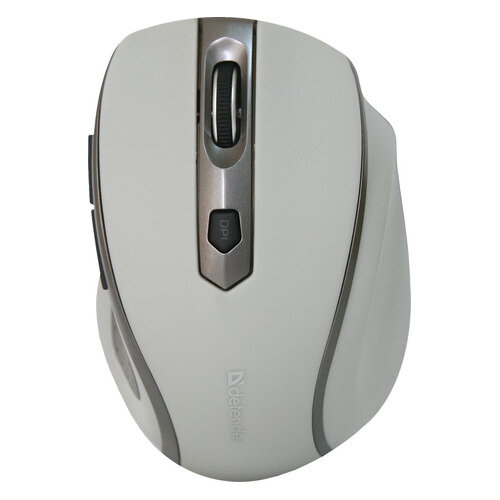 Мышь Defender Safari MM-675, оптическая, беспроводная, USB, бежевый [52677]