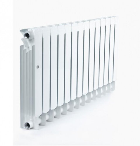 Радиатор биметаллический RIFAR BASE Ventil 500 х 14 секции подключение нижнее (правое)(BASE Ventil VR) (R50014НПП)