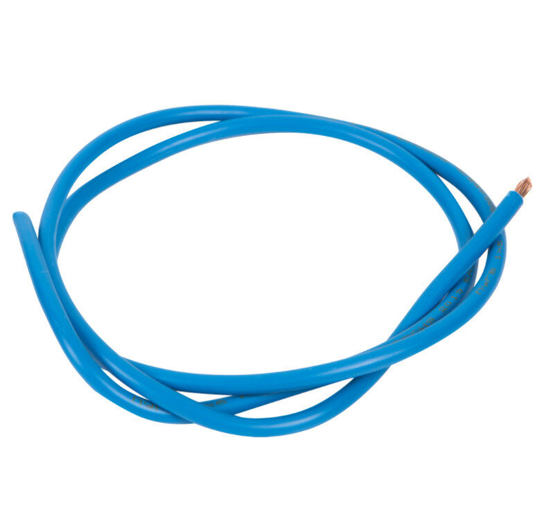 Провод многопроволочный ПУГВ ПВ3 1х6 синий / голубой ( смотка 3м )