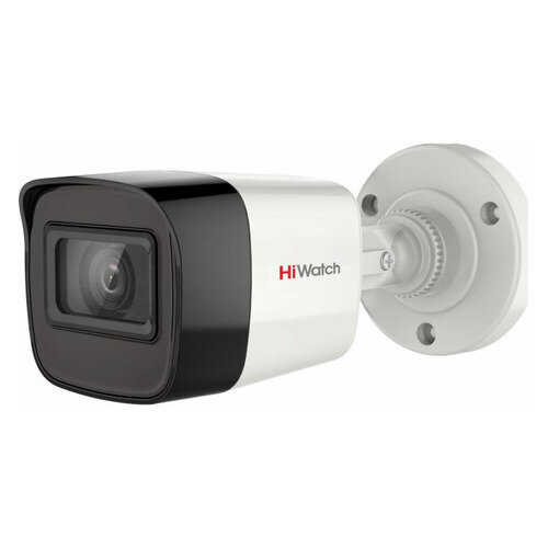 Камера видеонаблюдения аналоговая HIWATCH DS-T200A, 1080p, 2.8 мм, белый [ds-t200a (2.8 mm)]