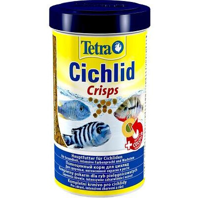 Tetra Cichlid Crisps корм для цихлид в чипсах 500 мл .