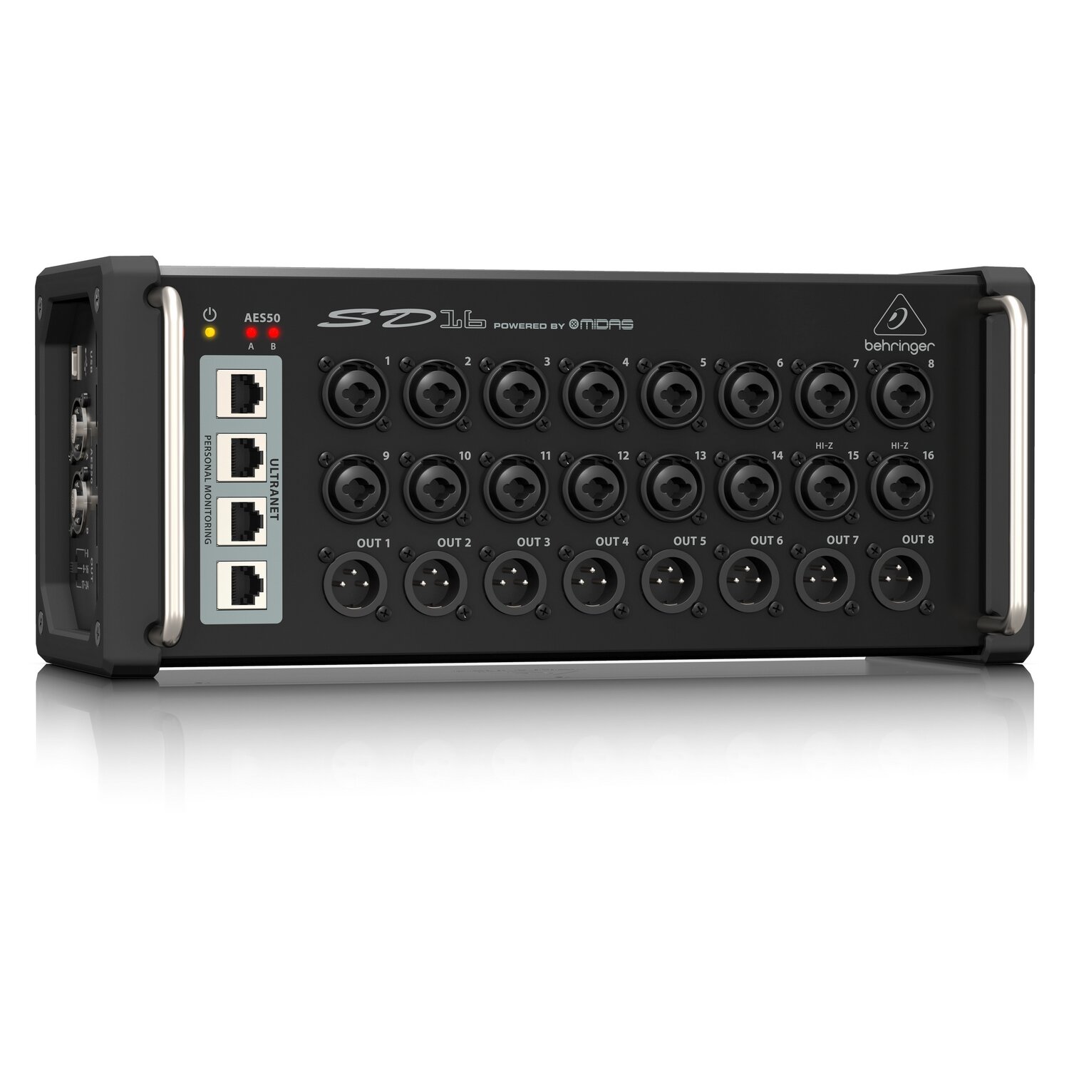 Behringer SD16 стейдж-бокс 16 х 8 + 4 Ultranet для цифровых микшеров