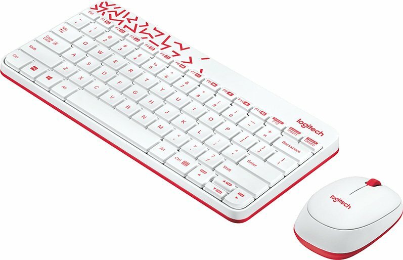 Комплект клавиатура + мышь Logitech MK240 Nano