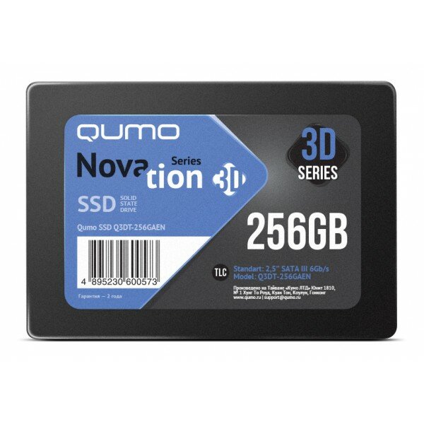 SSD накопитель QUMO 256GB QM Novation Q3DT-256GAEN (SATA3.0)