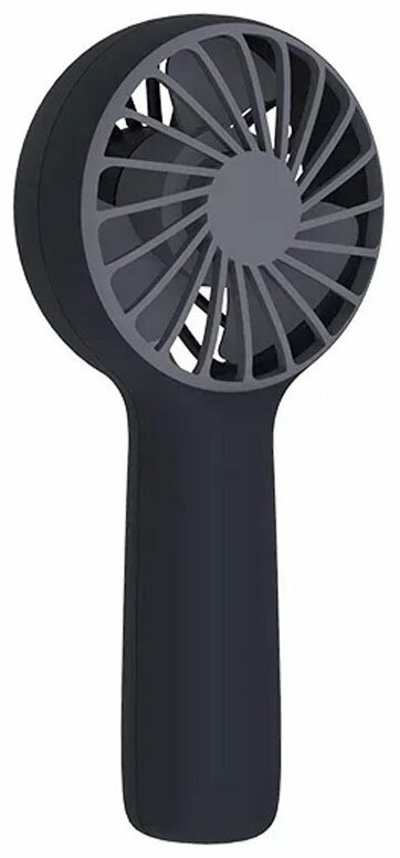 Портативный мини-вентилятор ручной Solove Mini Handheld Fan 3 Speed Micro Usb, с ремнем на шею (F6 Dark Blue),темно-синий