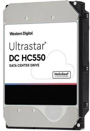 Жесткий диск WD Original SATA-III 16Tb 0F38462 WUH721816ALE6L4 Ultrastar DC HC550 0F38462