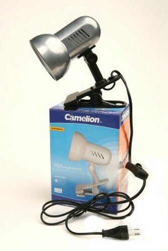 Классический светильник Camelion H-035 серебро