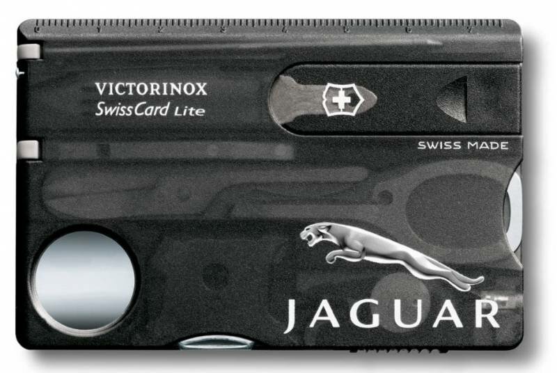 Швейцарская карта Victorinox SwissCard Lite (0.7333.T3) черный полупрозрачный коробка подарочная