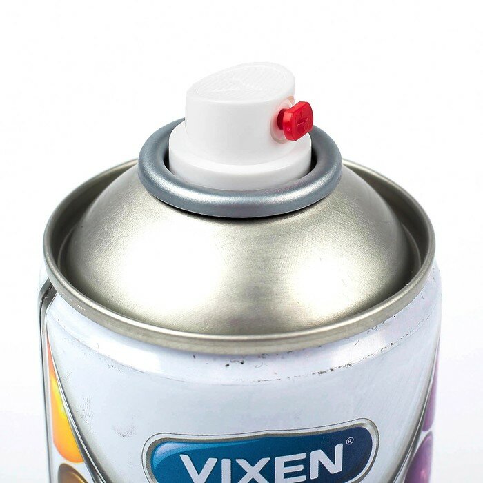 Vixen Эмаль акриловая VIXEN, черный янтарь матовый, RAL 9005, аэрозоль, 520 мл - фотография № 2