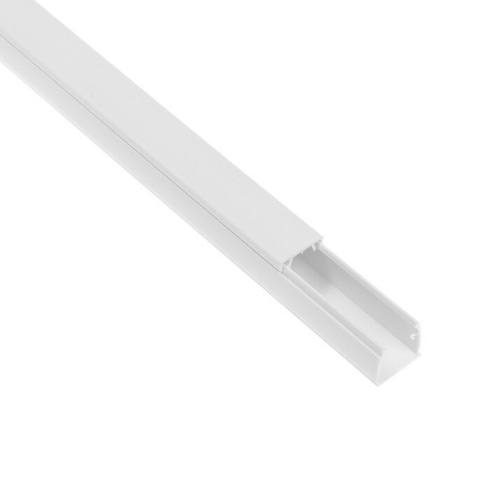 фото Кабель-канал Урал ПАК, с двойным замком, 16х16, 2 м, бел, КК-19016016-140 для дома