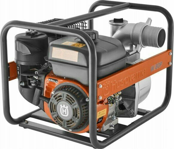 Мотопомпа бензиновая HUSQVARNA W80P для слабозагрязненной воды 9676391-02