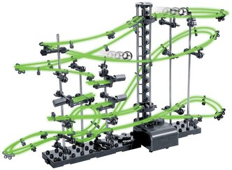 Динамический конструктор Космические горки, светящиеся рельсы, уровень 2 - 231-2G