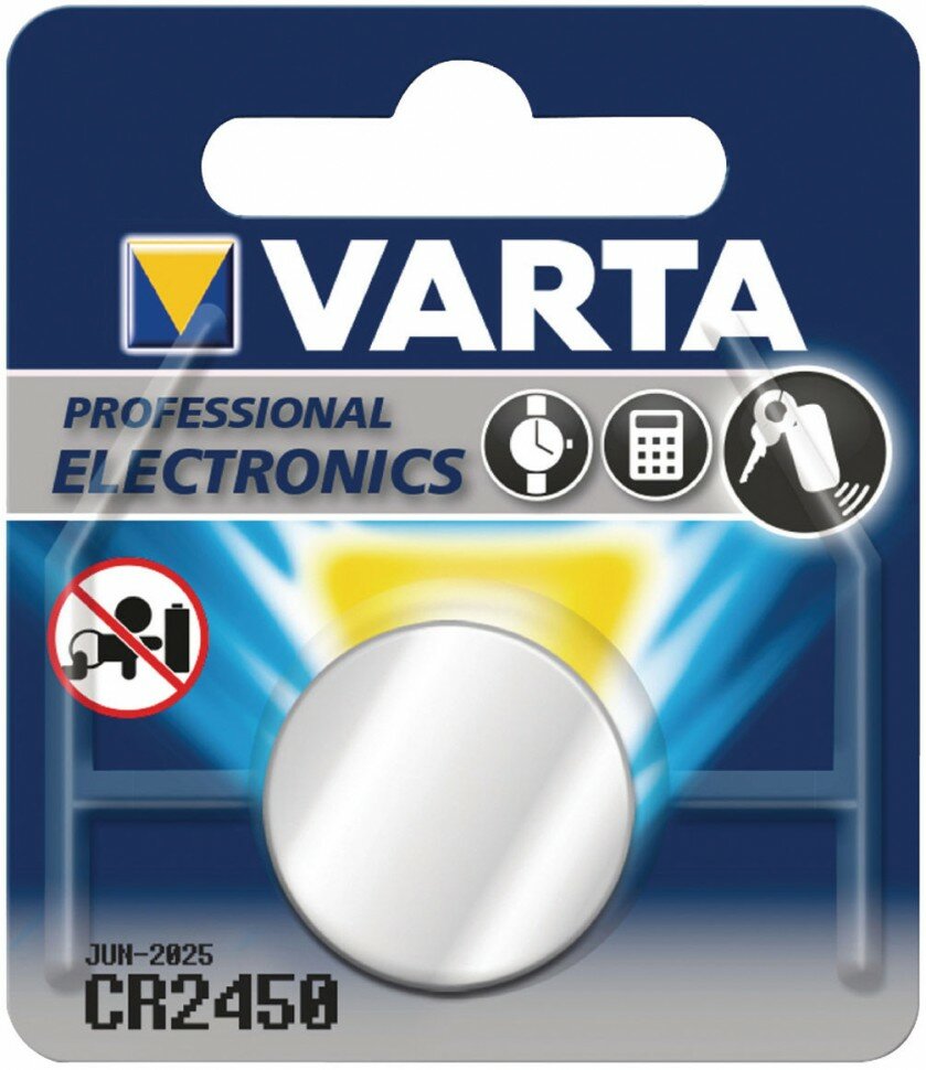 Батарейка VARTA CR2450 6450 BL1