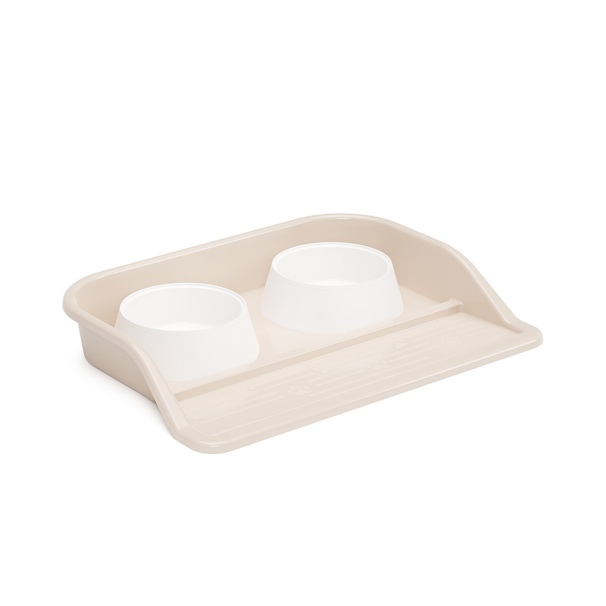 фото Набор мисок для животных с лотком Zoo Plast, 0,3 л