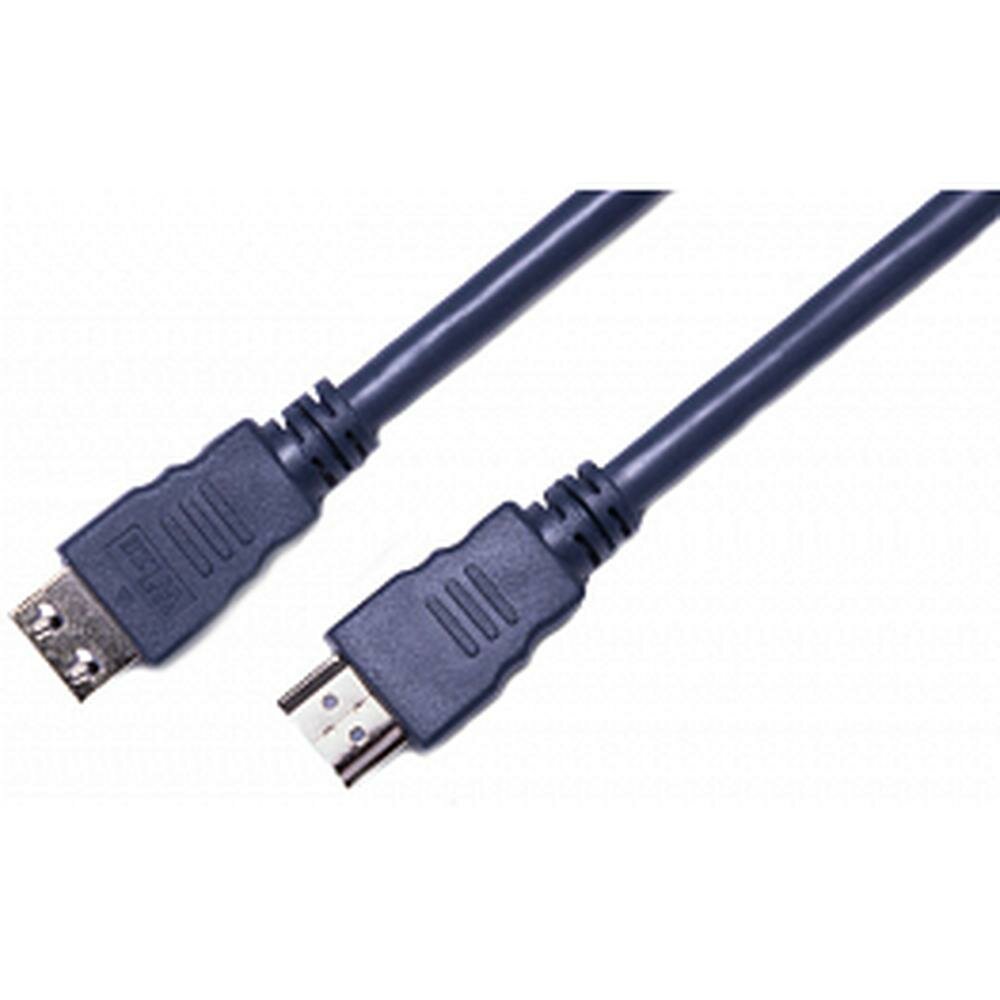 Кабель HDMI v2.0 1м Wize ( CP-HM-HM-1M ) K-Lock темно-серый