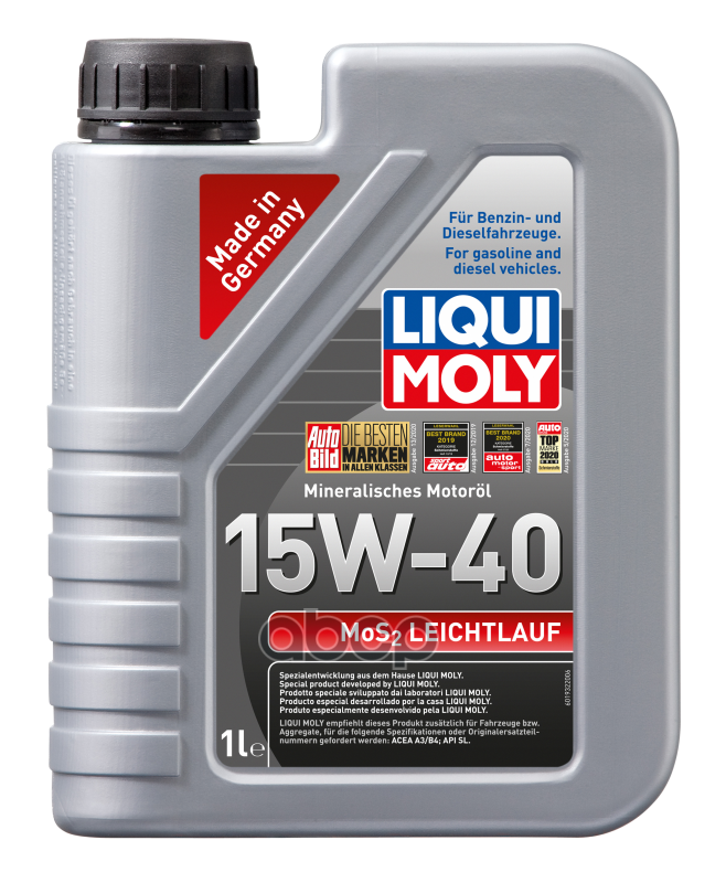 Масло Моторное Liqui Moly Mos Leichtlauf 5W-40 1Л. Liqui moly арт. 2570