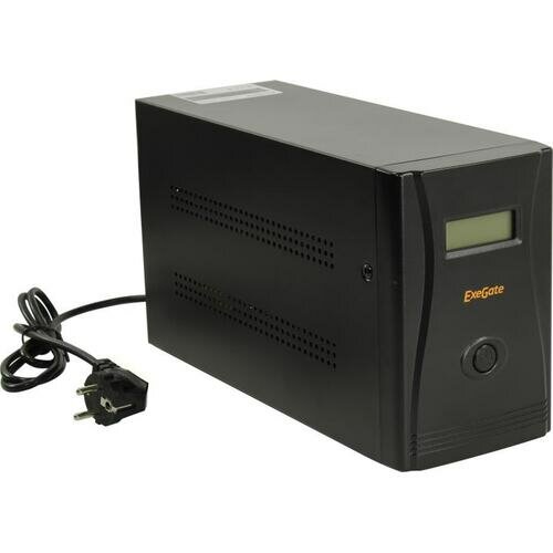 ИБП Exegate SpecialPro Smart LLB-1600 LCD, Schuko