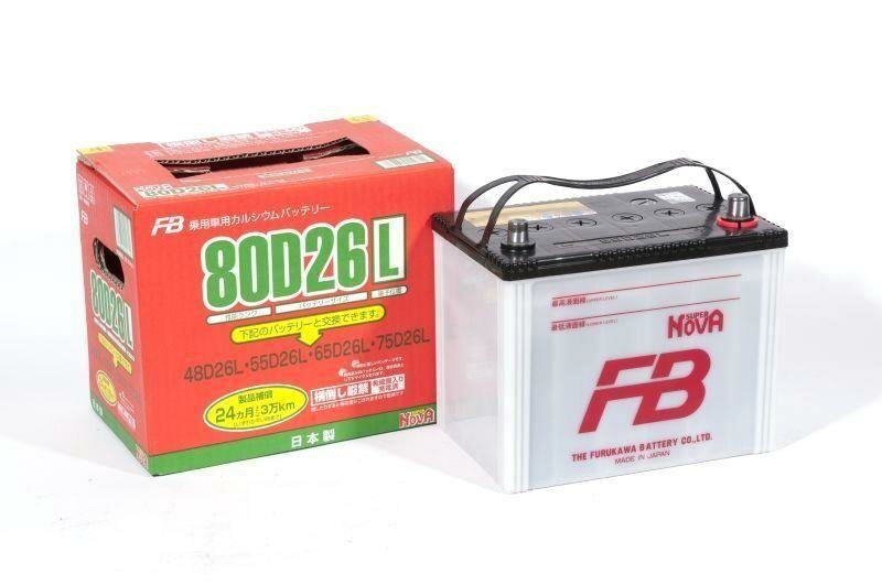 Аккумулятор FB Super Nova 68Ач обратная полярность FB80D26L