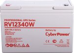 CyberPower Аккумуляторная батарея PS UPS CyberPower RV 12340W / 12 В 93 Ач Battery CyberPower Professional UPS series RV 12340W, voltage 12V, capacity (discharge 20 h) 96.4Ah, capacity (discharge 10 h) 92.7Ah, max. discharge current (5 sec) 1180A, max. ch - изображение