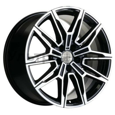 Khomen Wheels KHW1904 (RAV4) Black-FP 8.5x19/5x114.3 ET35 D60.1