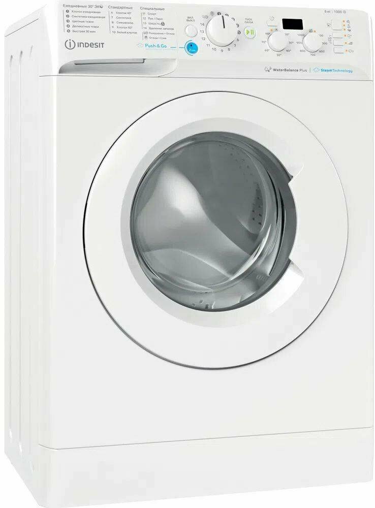 Стиральная машина Indesit BWSD 61051 WWV RU (869991641650)