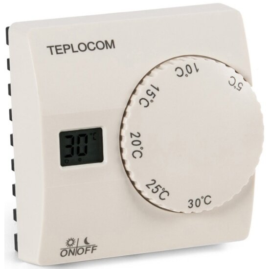Беспроводной радиодатчик бастион TEPLOCOM TSC RF 868 МГц 2АА 100 м для теплоконтроллера
