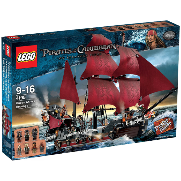 Конструктор LEGO Pirates of the Caribbean 4195 Месть королевы Анны